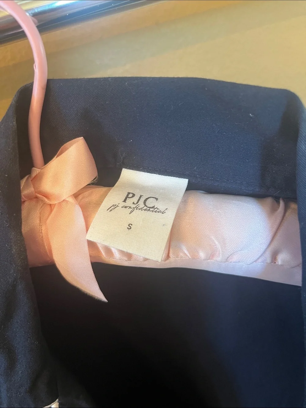 Hotel BelAir Navy Lightweight bed Jacket with Contrast Piping